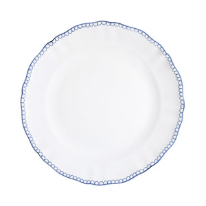 Bouclette Dinner Plate in Bleu Égyptien