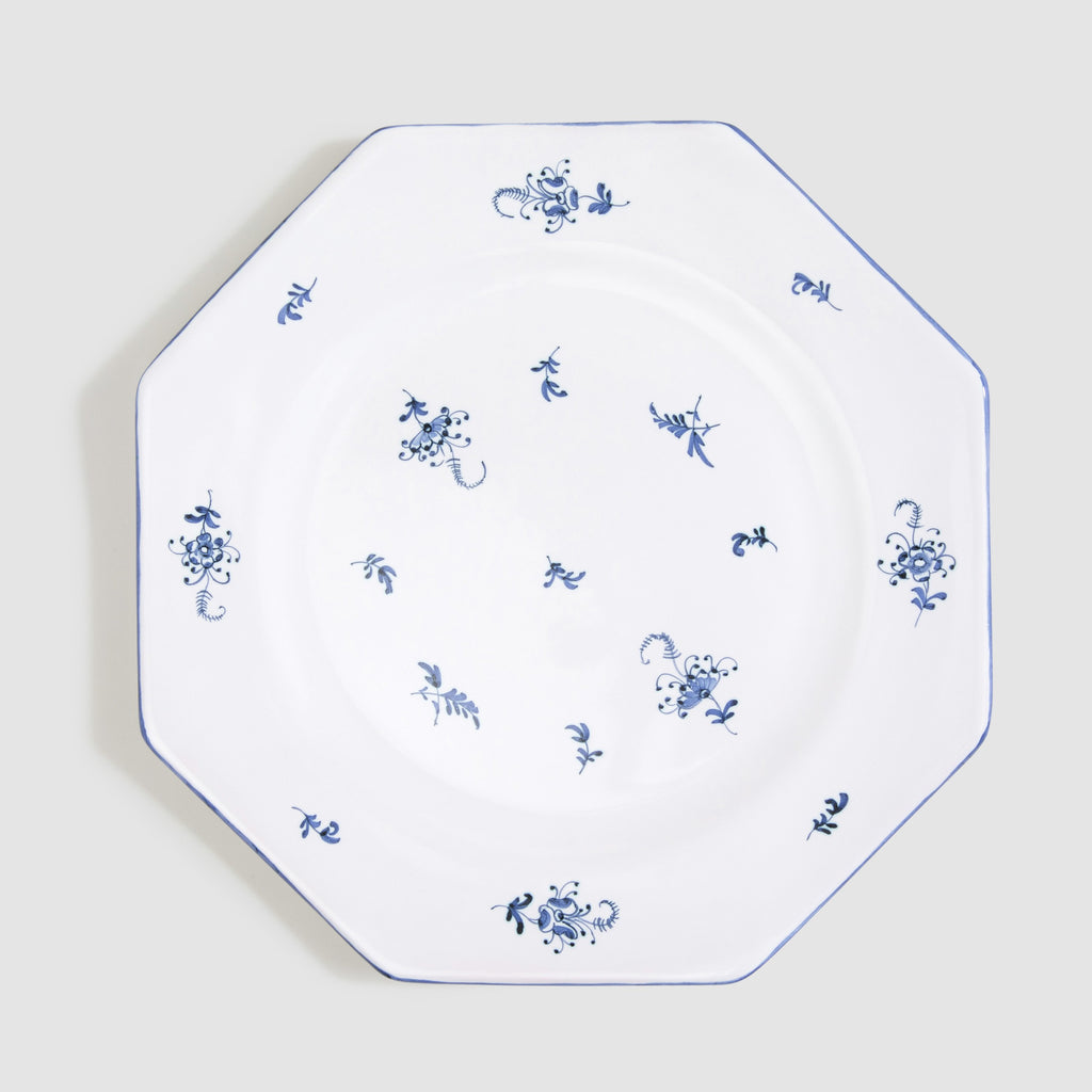 Brindille Salad/Starter Plate, Bleu Moustiers