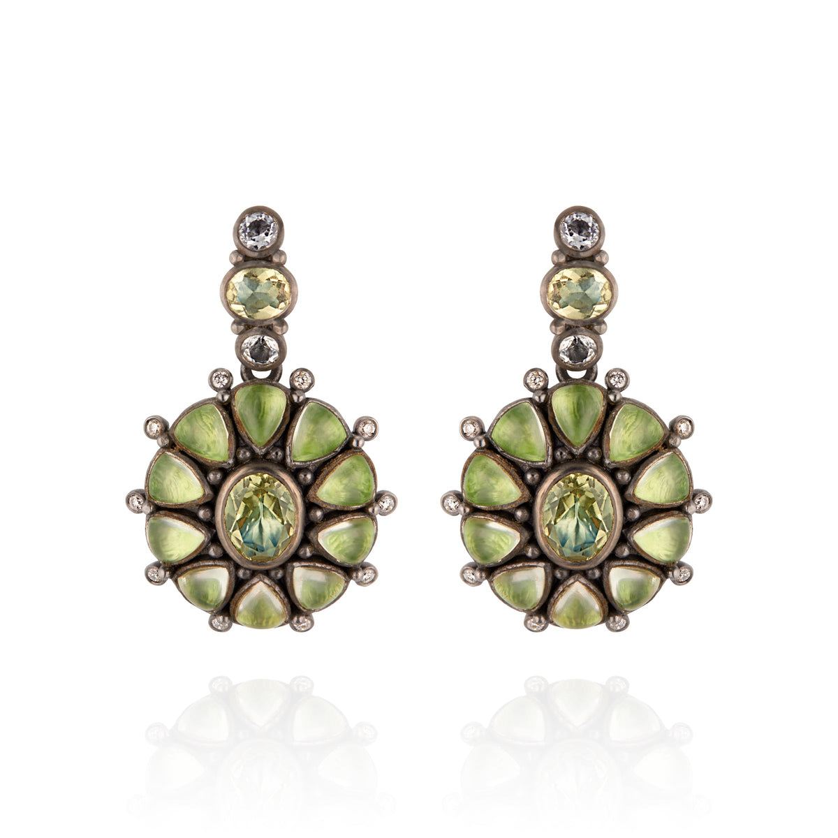 alt-luzia-princesa-cluster-earrings-lemon-quartz-front