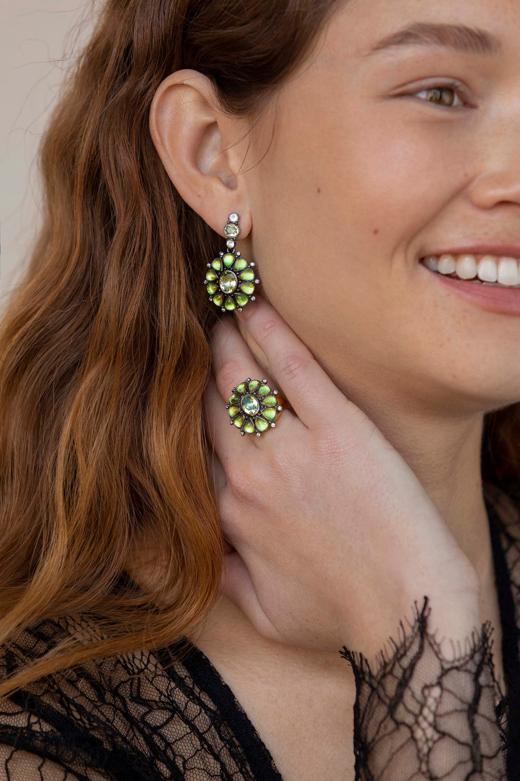 alt-luzia-princesa-cluster-earrings-lemon-quartz-model