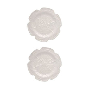 Cabbage Charger Plate in Beige, set of 2