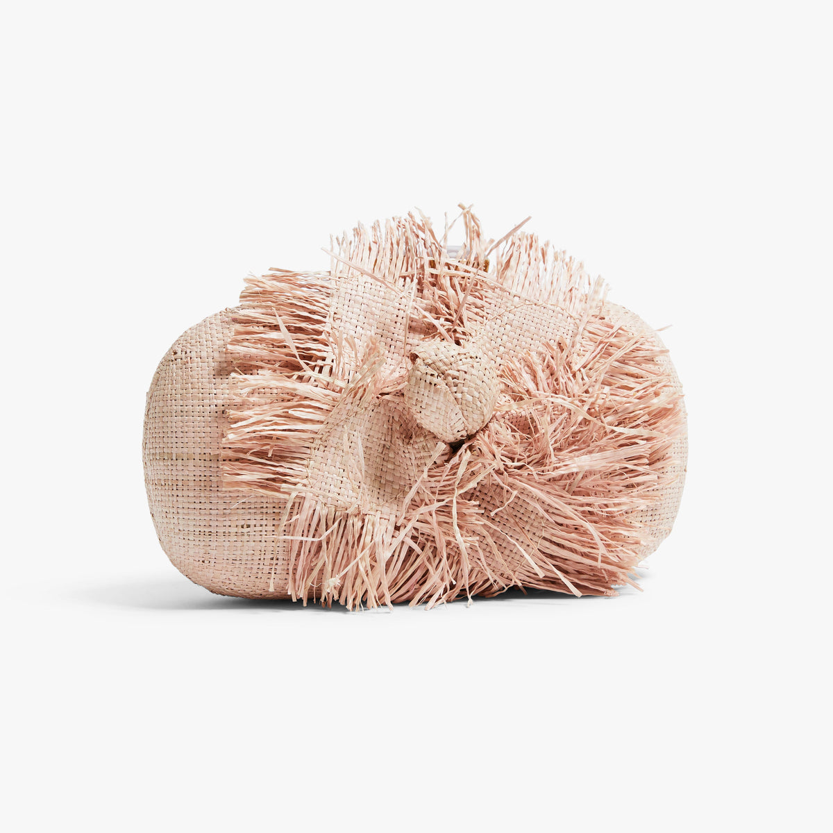 La Fleur Fringe Bag in Blush