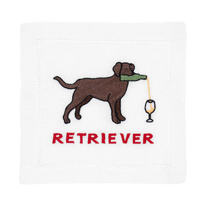 Labrador Retriever Cocktail Napkins, Set of 4