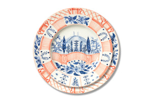 Italian Views Plates Collection, Set of 6