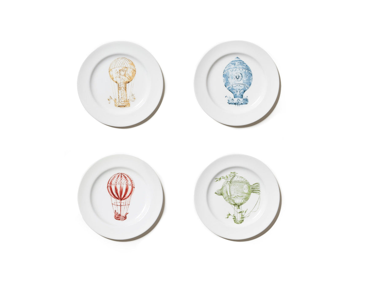 Mongolfiere Single Plates Collection, Set of 4