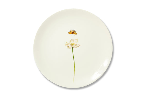 Bloom Anemone Hupehensis Plate