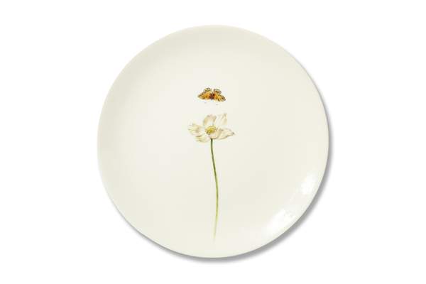 Bloom Anemone Hupehensis Plate