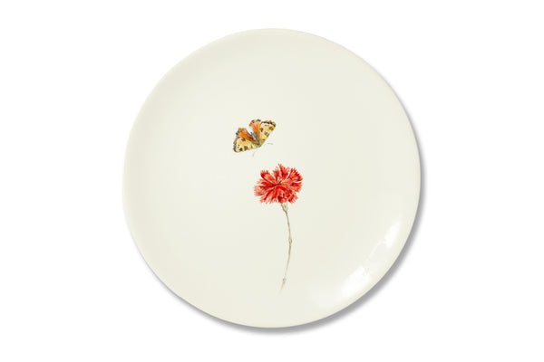 Bloom Carnation Dessert Plate