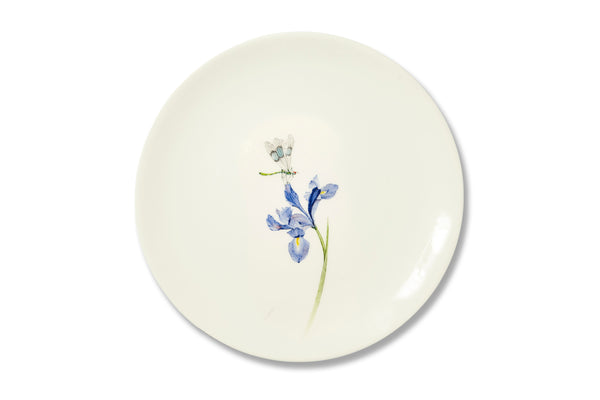 Bloom Iris Plate (Dessert)