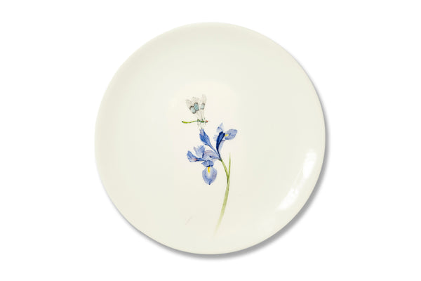 Bloom Iris Dessert Plate