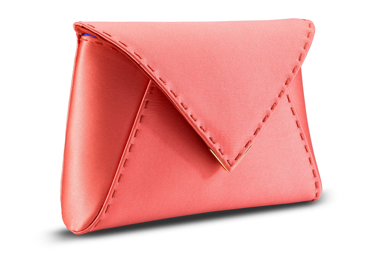 Lee Pouchet Small in Coral Reef Satin