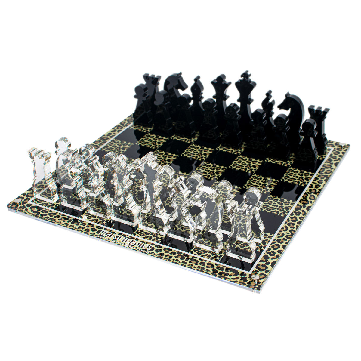 Leopard Chess Set