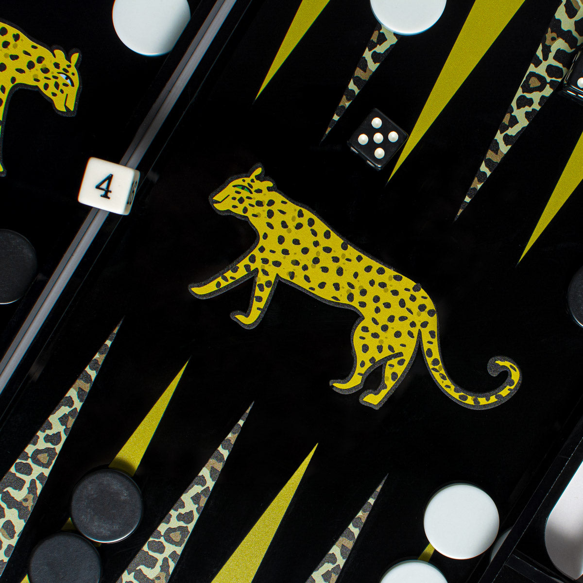 Leopard Backgammon Board