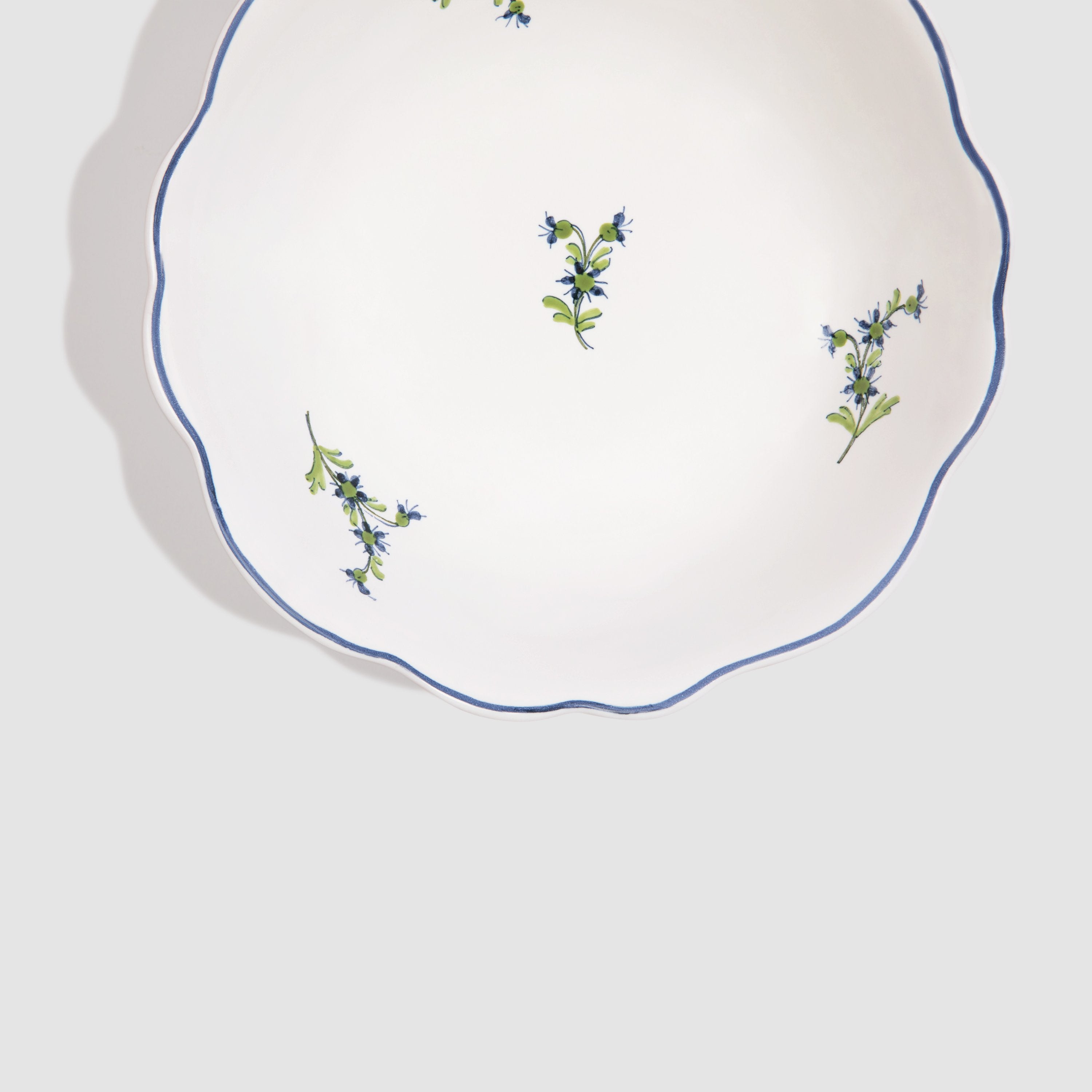 Les Bleuets Bowl, Bleu Egyptien et Vert