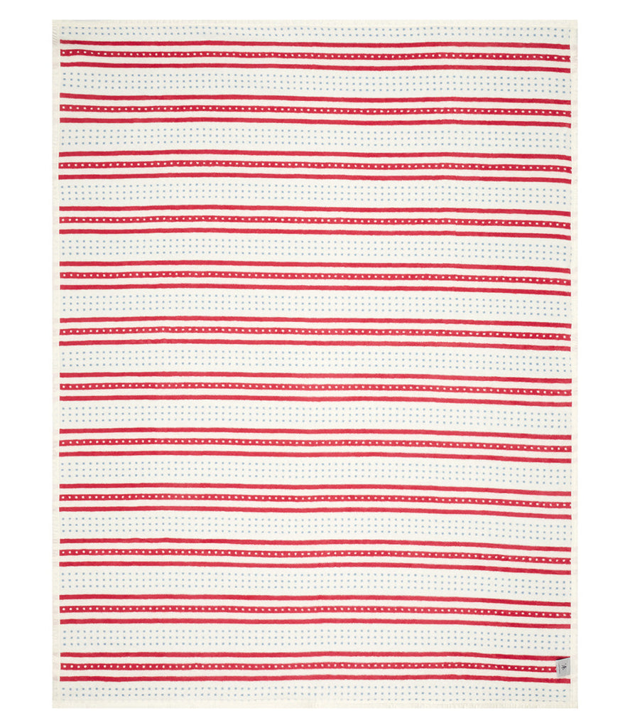 Liberty Island Stripes Blanket