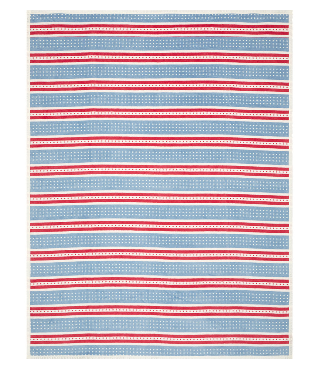 Liberty Island Stripes Blanket