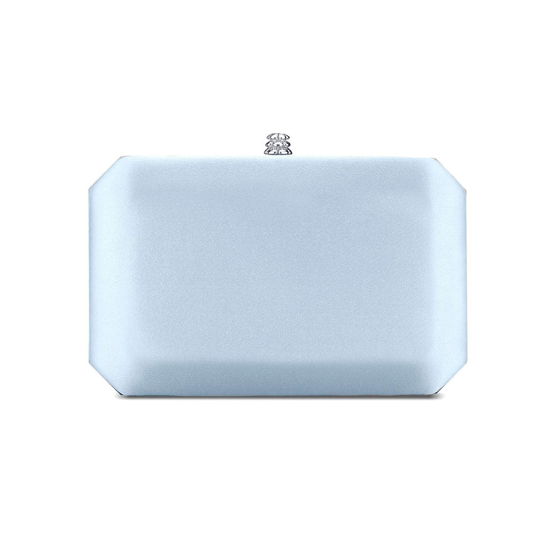 Lily Clutch in Glacier Blue