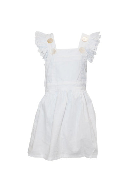 Children's Ellyse Mini Dress in White