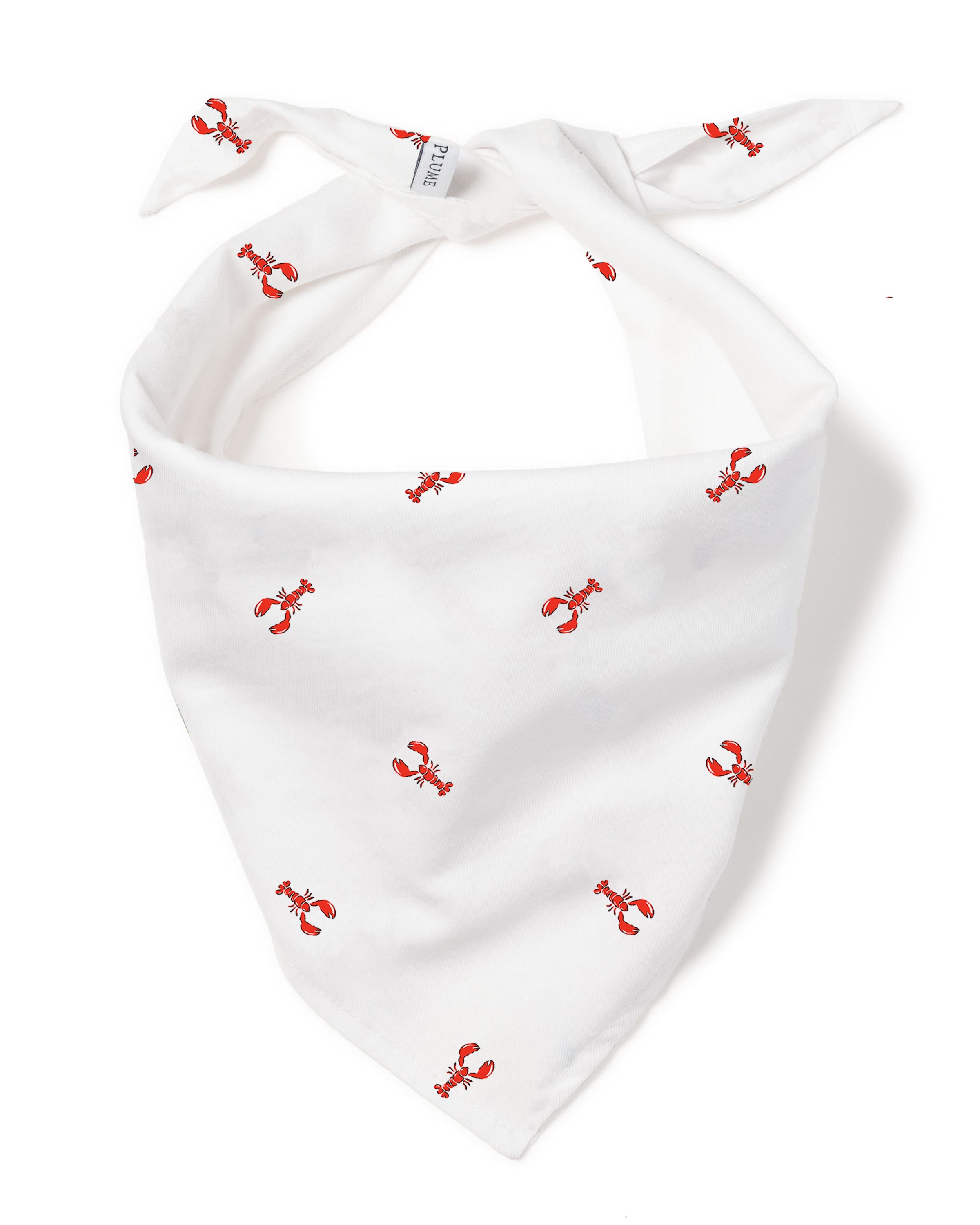 Navy Gingham Dog Bandana | Petite Plume | Over The Moon