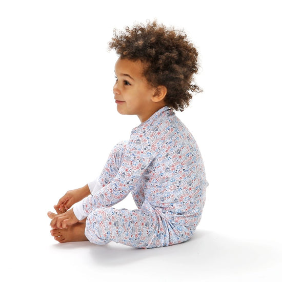 Joy Street Kids Love Print, violets are Blue