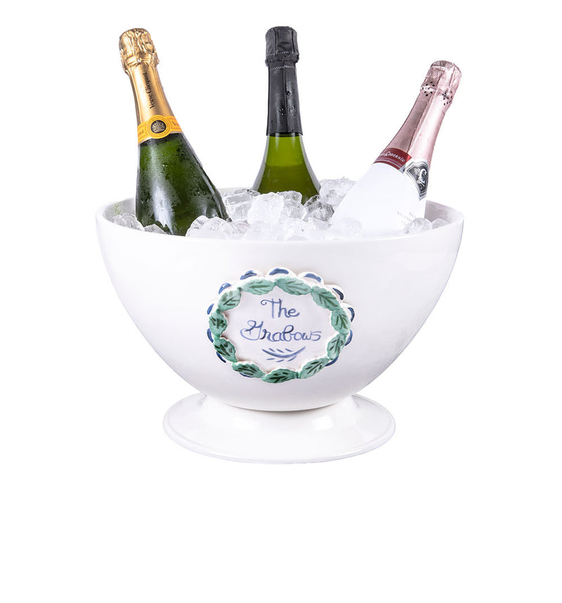 Champagne Bowl with Monogram