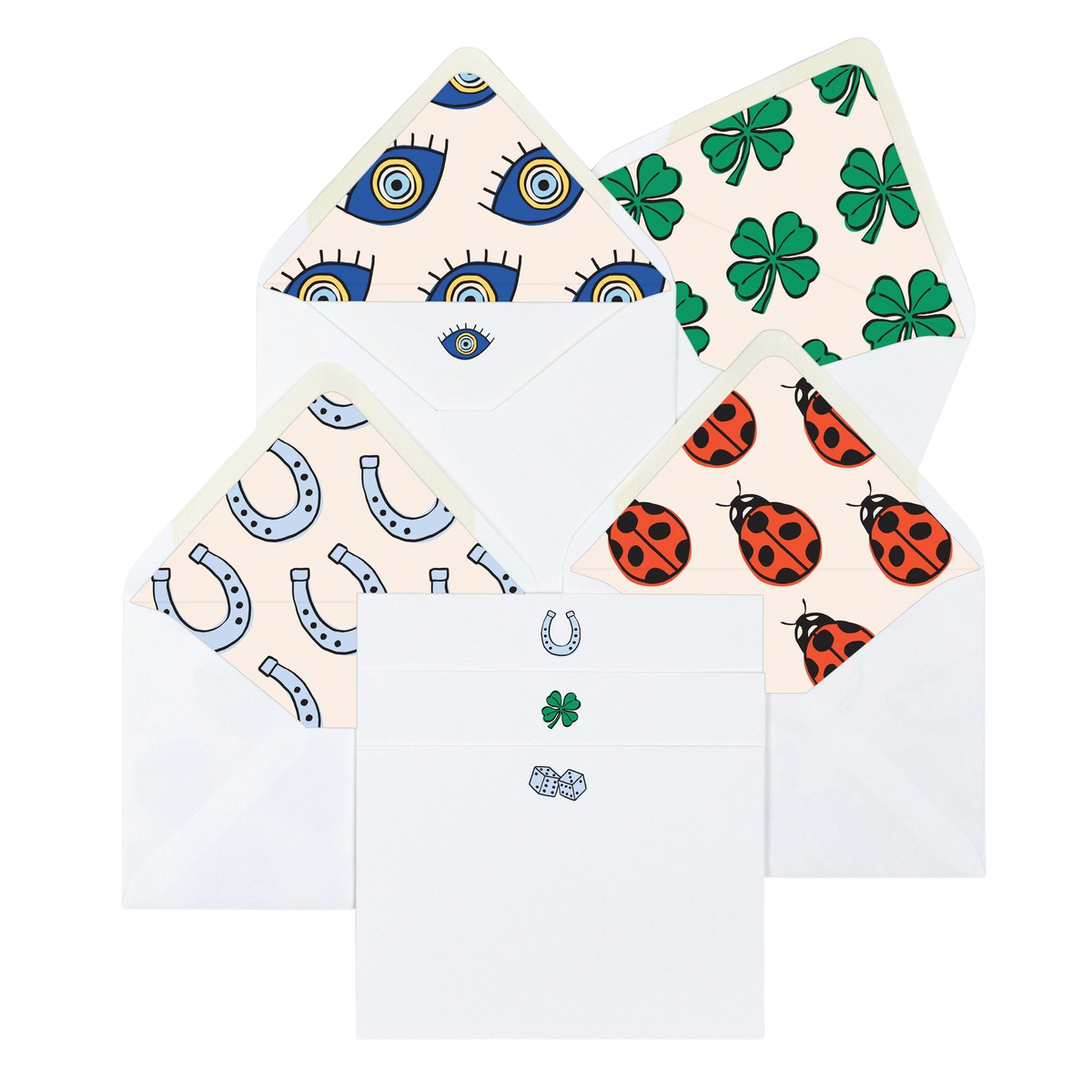 Lucky Charms Notecards, Set of 10