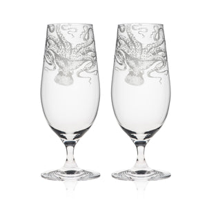 Lucy Beer Glasses Set of 2 - Caskata