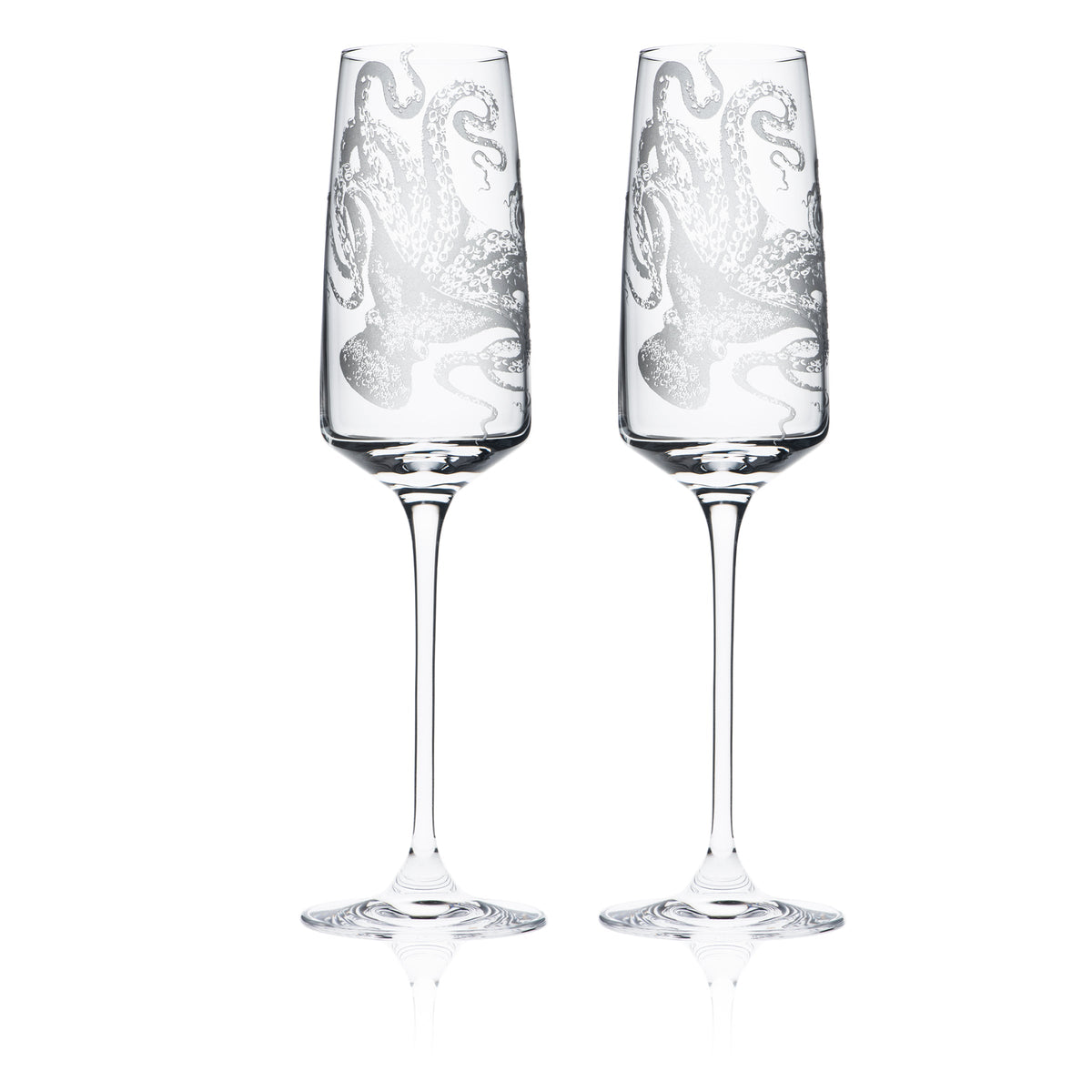 Lucy Champagne Glasses Set of 2 - Caskata