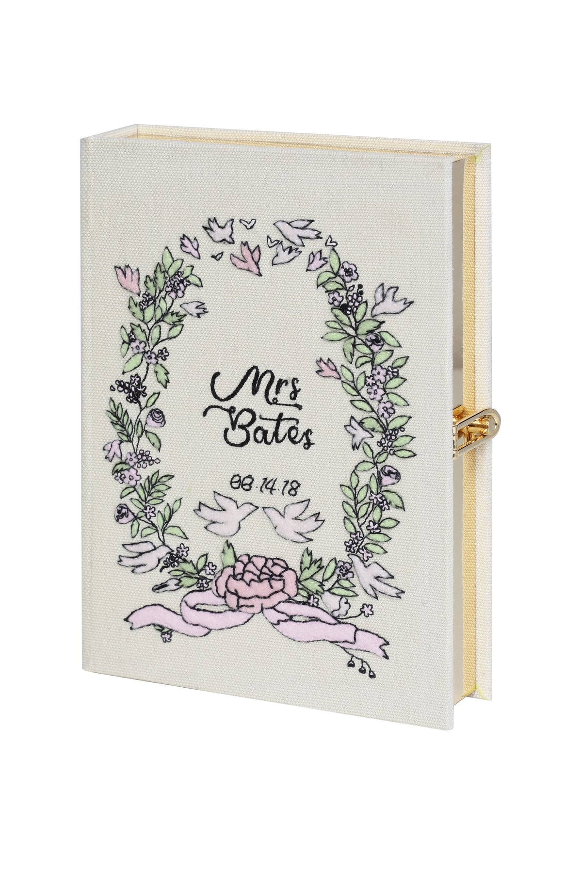 Just Married Book Clutch