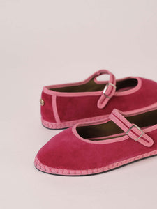 Mary Jane Flat in Cherry