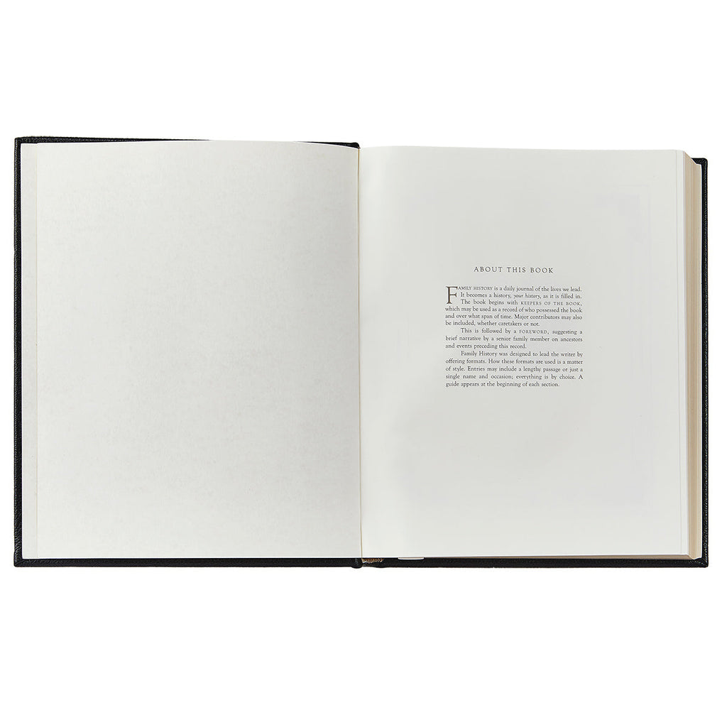 Family History Book in Red