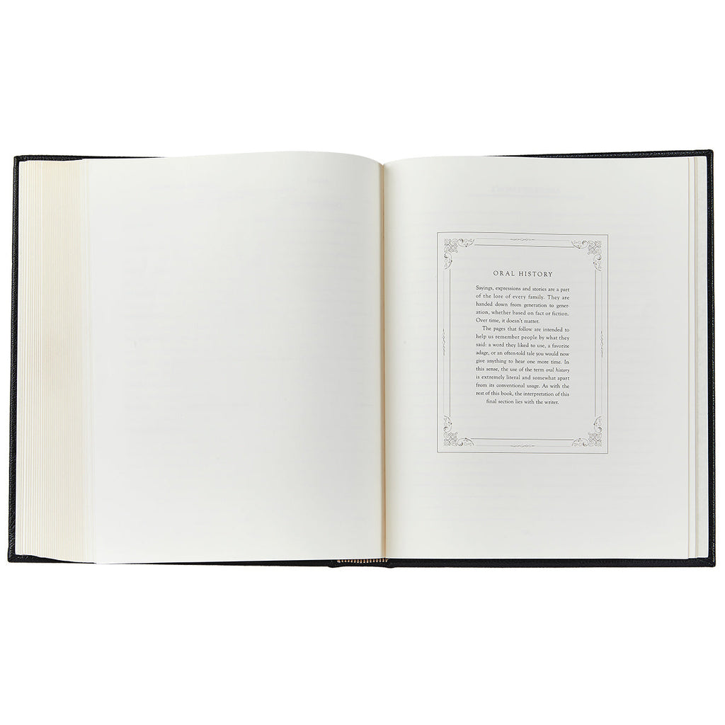 Family History Book in Red