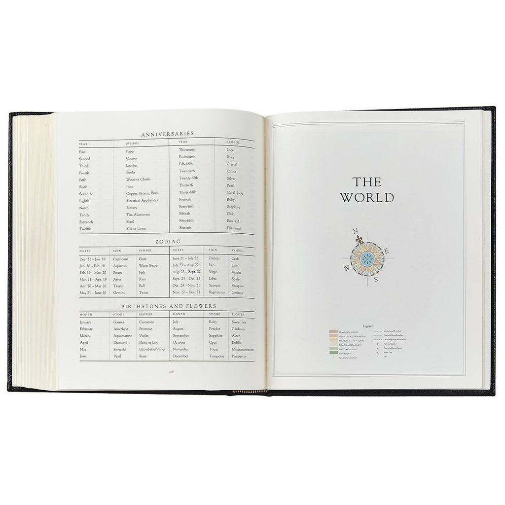 Family History Book in Black