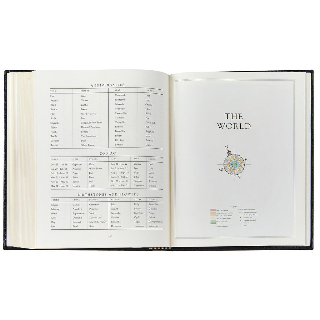 Family History Book in Black