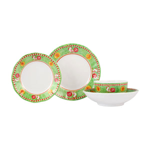 Melamine Campagna Four-Piece Place Setting