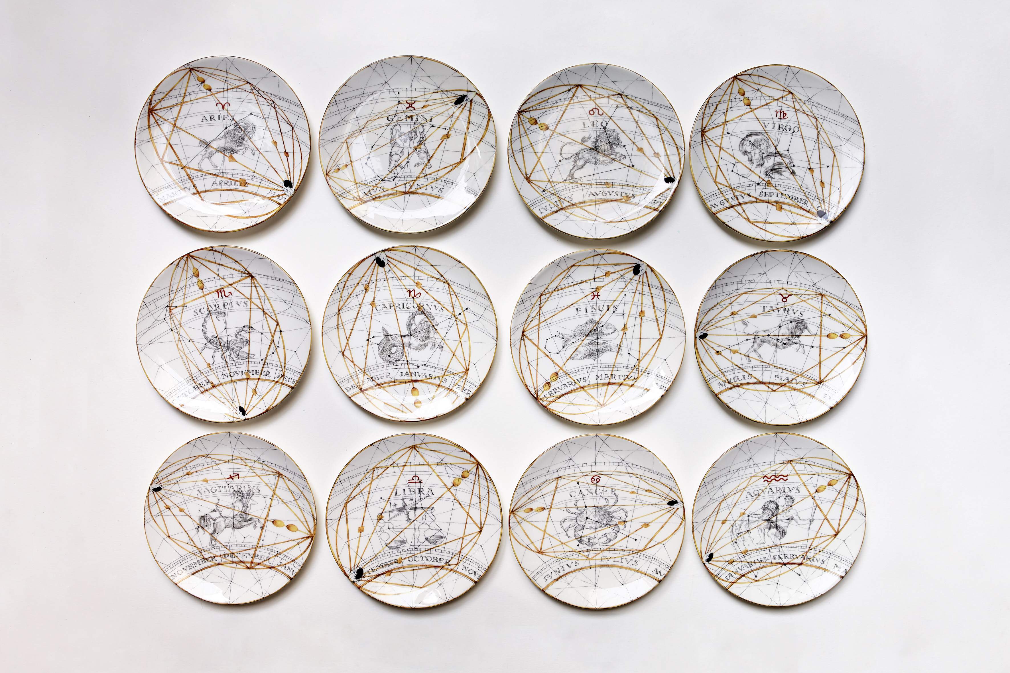 Zodiac Dinner Plate | Over The Moon