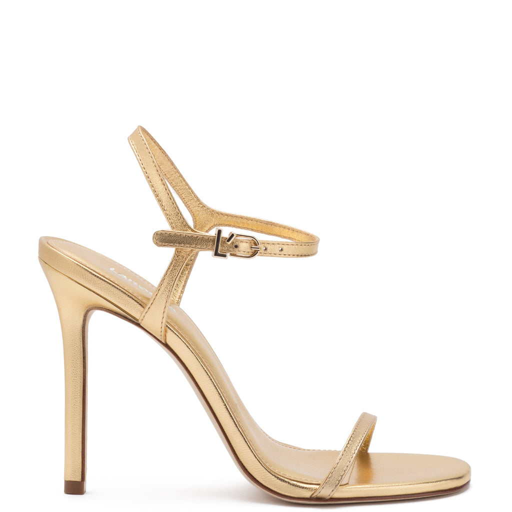 Venus Sandal In Gold Metallic Leather