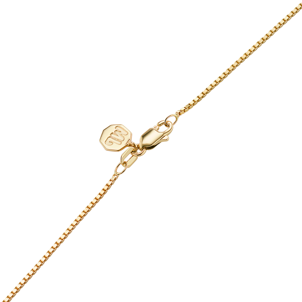 Letter Charm Diamond Necklace