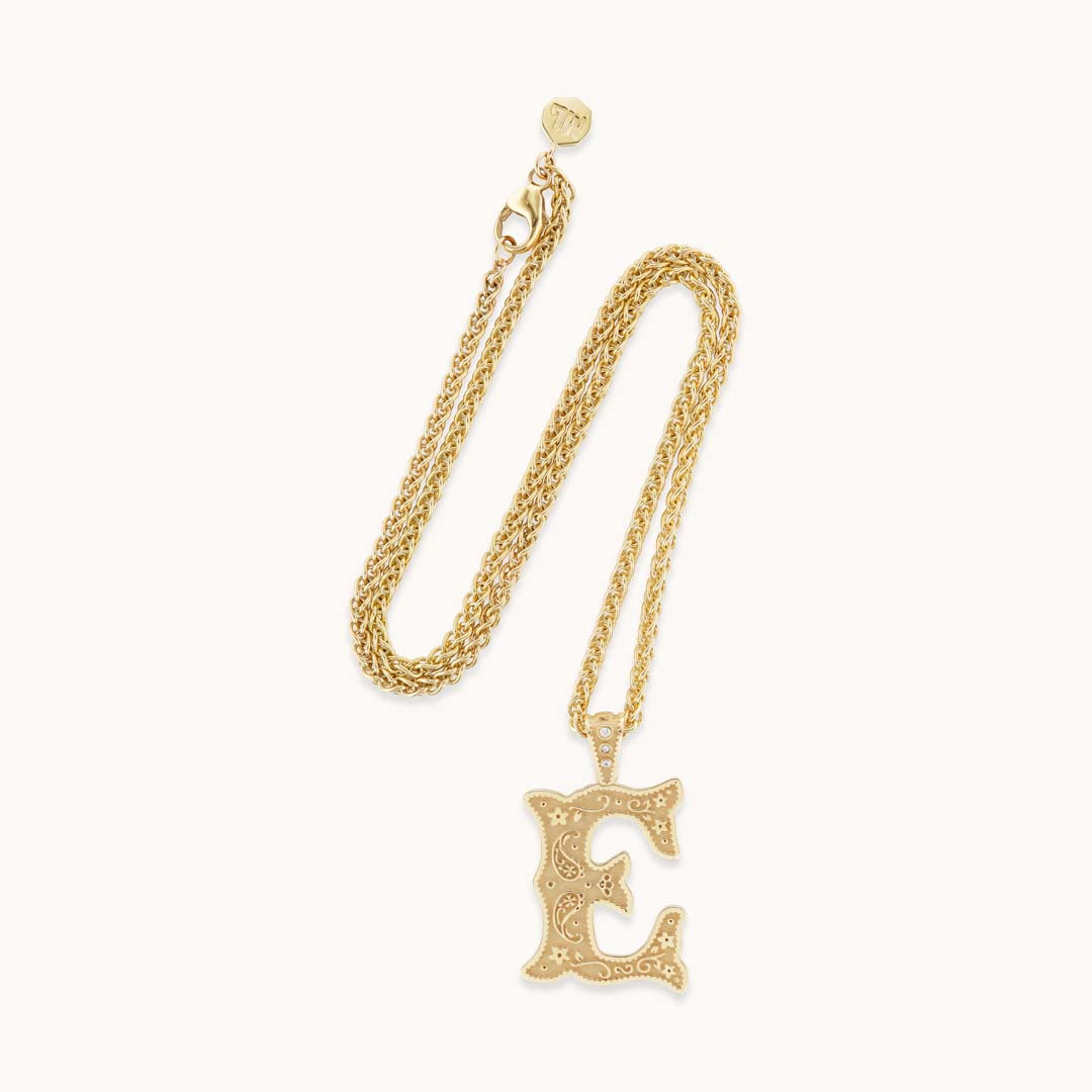 Large Southwestern Alphabet Necklace - Marlo Laz