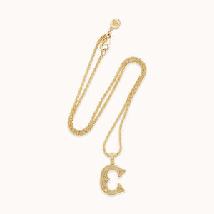 Small Southwestern Letter Wheat Chain - Marlo Laz