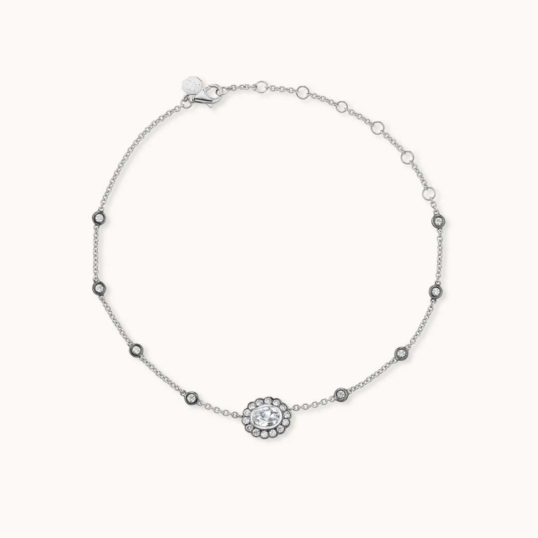 Lexie Choker in White Topaz