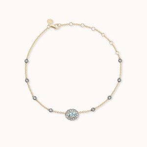 Lexie Choker in Aquamarine