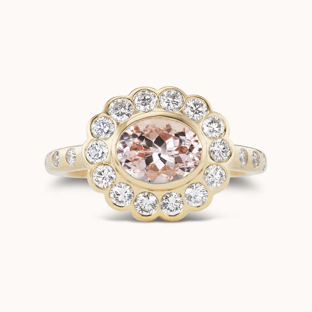 Lexie Ring in Morganite