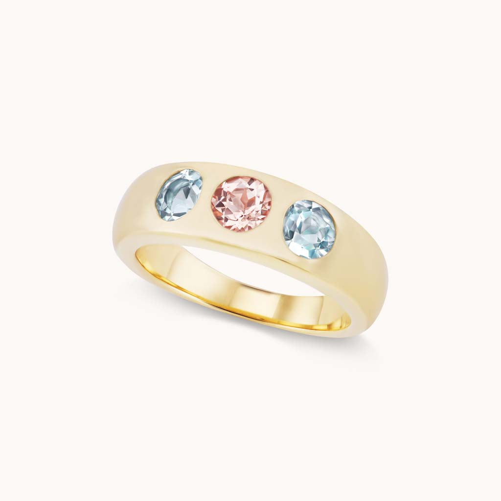 Gemma Ring Morganite - Marlo Laz