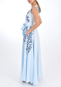 Nirva Embroidered Maxi Dress