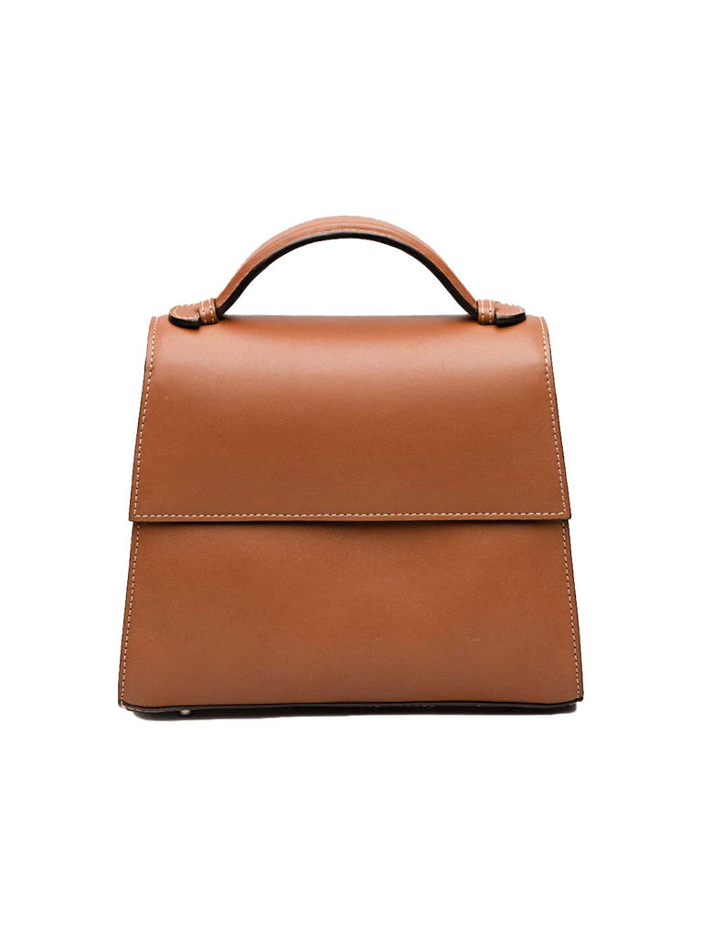 The Medium Top Handle in Nappa Leather