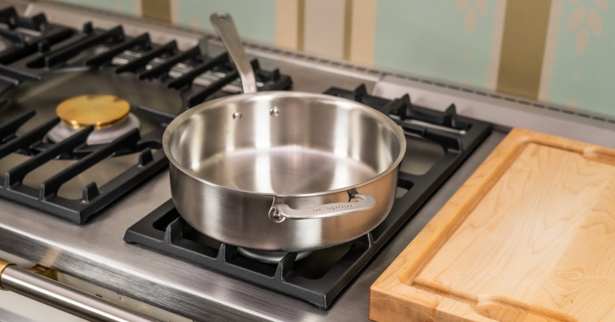 Blue Carbon Steel Wok 12"