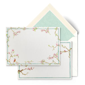 Magnolia Stationery Cards, Personalized Set of 50