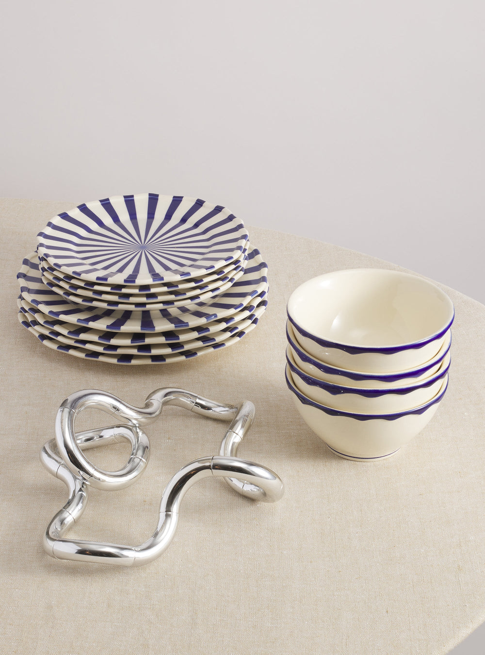 Mafalda 12-Piece Set with Cereal Bowl