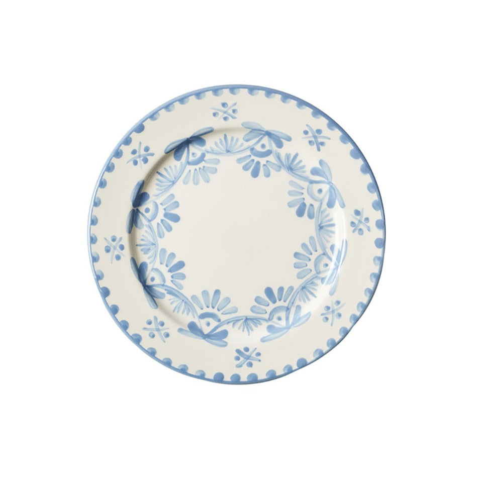 Gisele Blue Dinner Plate